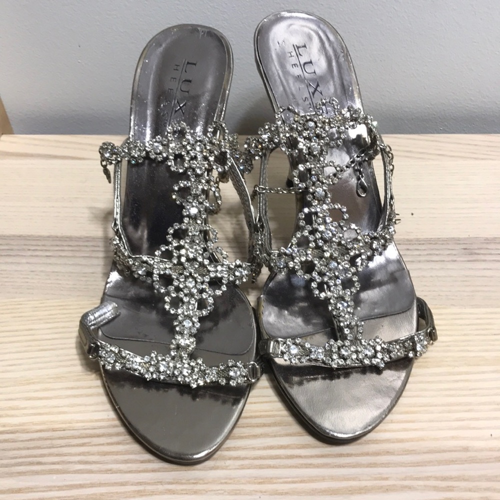 Fun sparkly heels